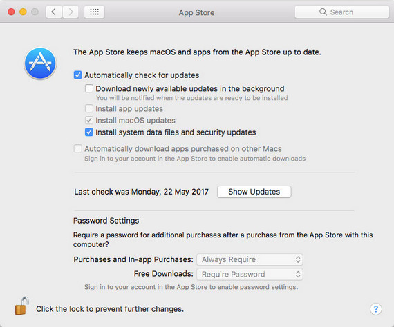 Check Mac Apps Updates