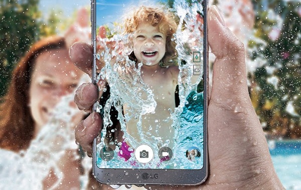 LG G6 is water and dust resistant