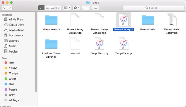 Find iTunes Library