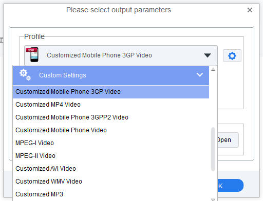 Convert M4V to 3GP